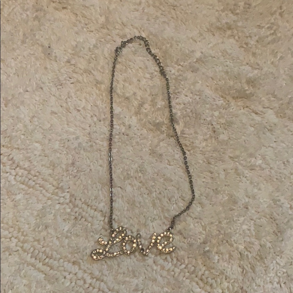 Forever 21 Love Necklace